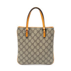 Handbag Mini Vertical Tote Mustard Yellow Supreme Coated Canvas
