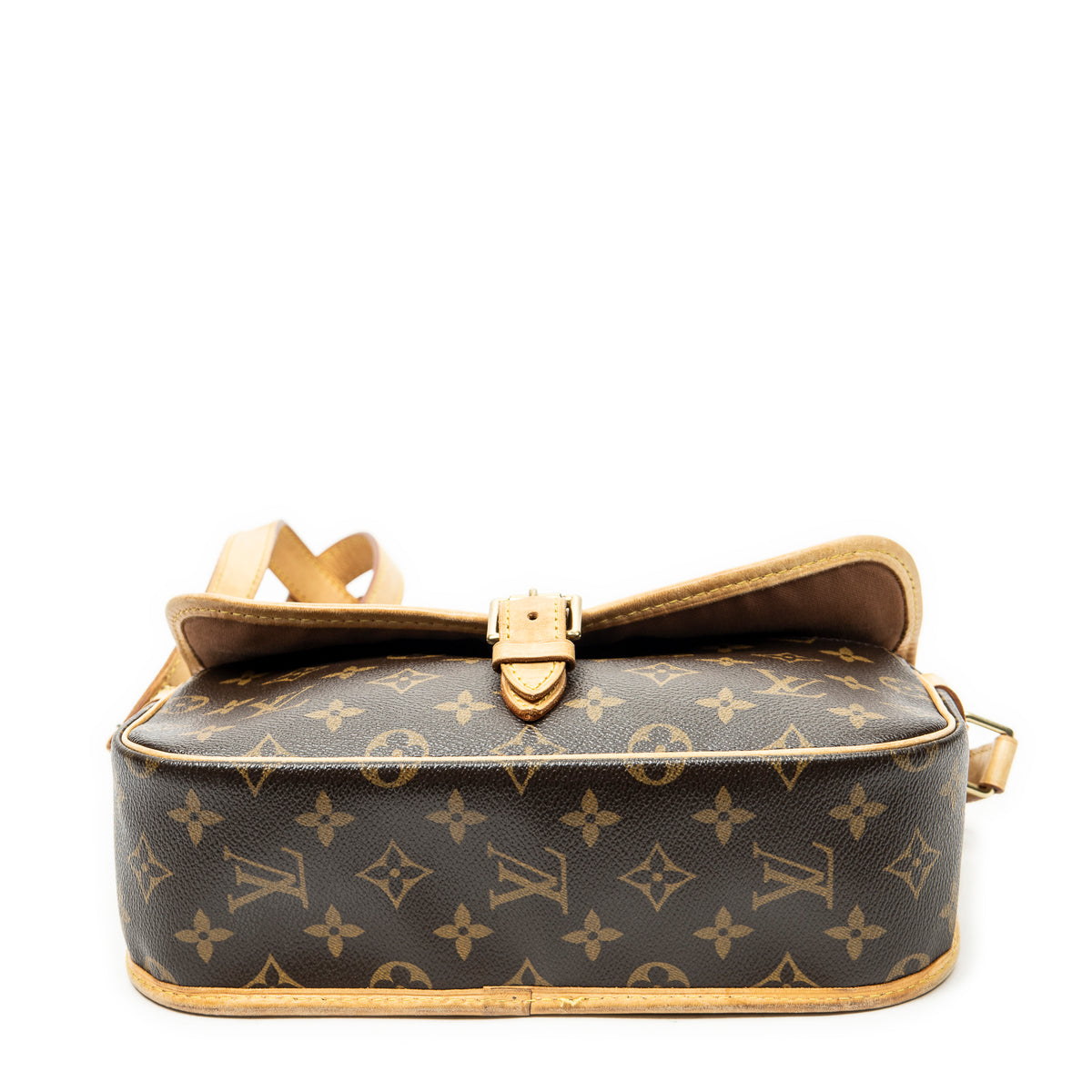 Shoulder Bag Sologne Brown Monogram Canvas