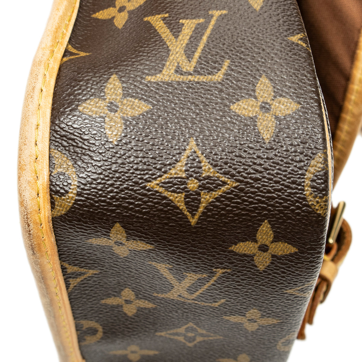 Shoulder Bag Sologne Brown Monogram Canvas