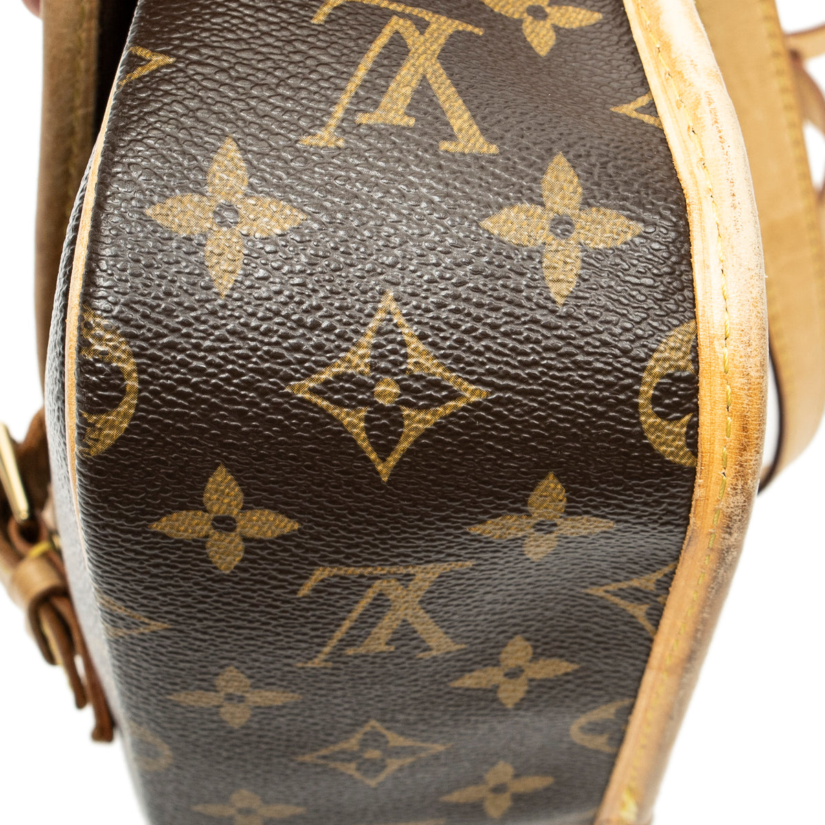 Shoulder Bag Sologne Brown Monogram Canvas