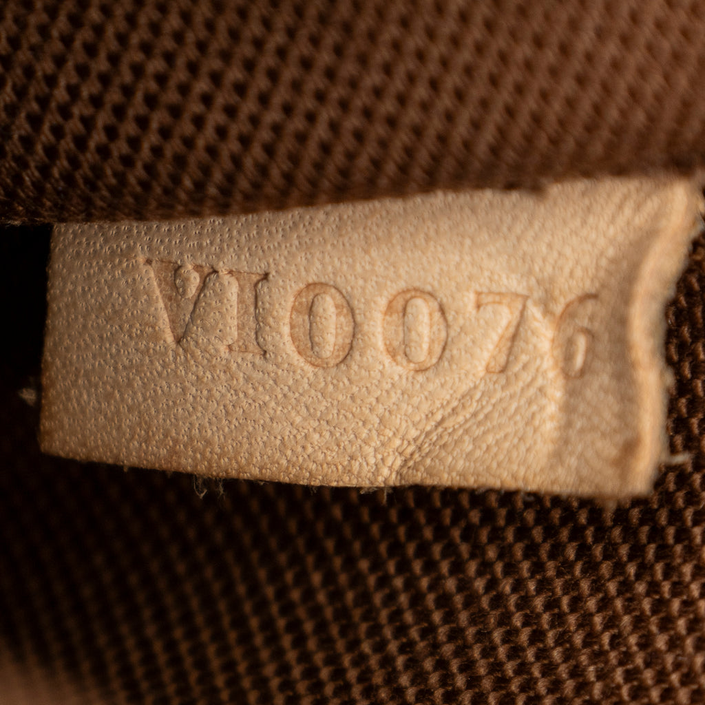 Shoulder Bag Sologne Brown Monogram Canvas