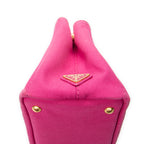 Handbag Small Canapa Tote Fuchsia Canapa Canvas