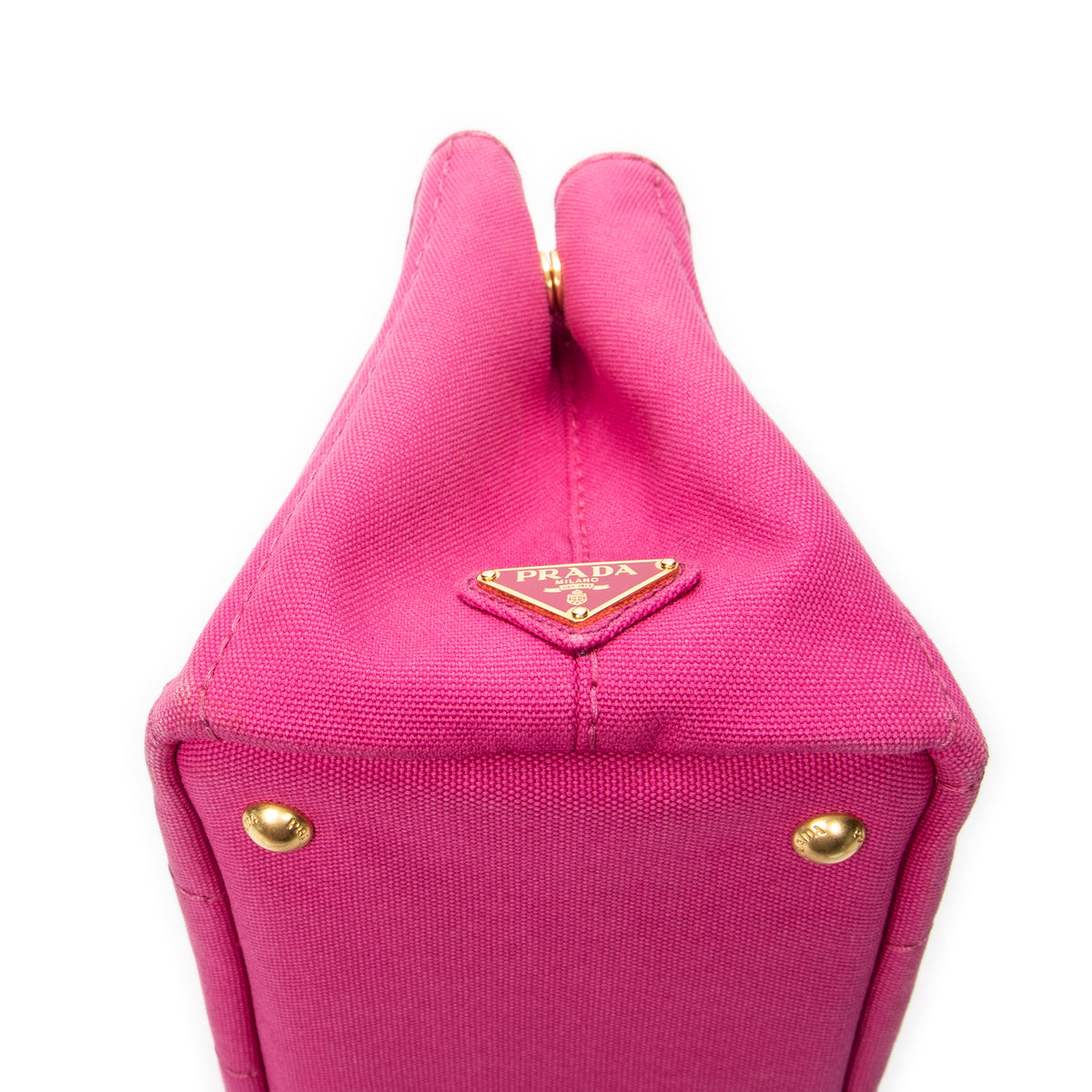 Handbag Small Canapa Tote Fuchsia Canapa Canvas