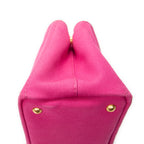 Handbag Small Canapa Tote Fuchsia Canapa Canvas