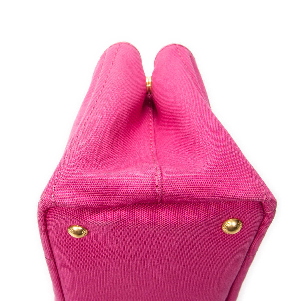Handbag Small Canapa Tote Fuchsia Canapa Canvas