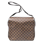 Shoulder Bag Naviglio Brown Damier Ebene