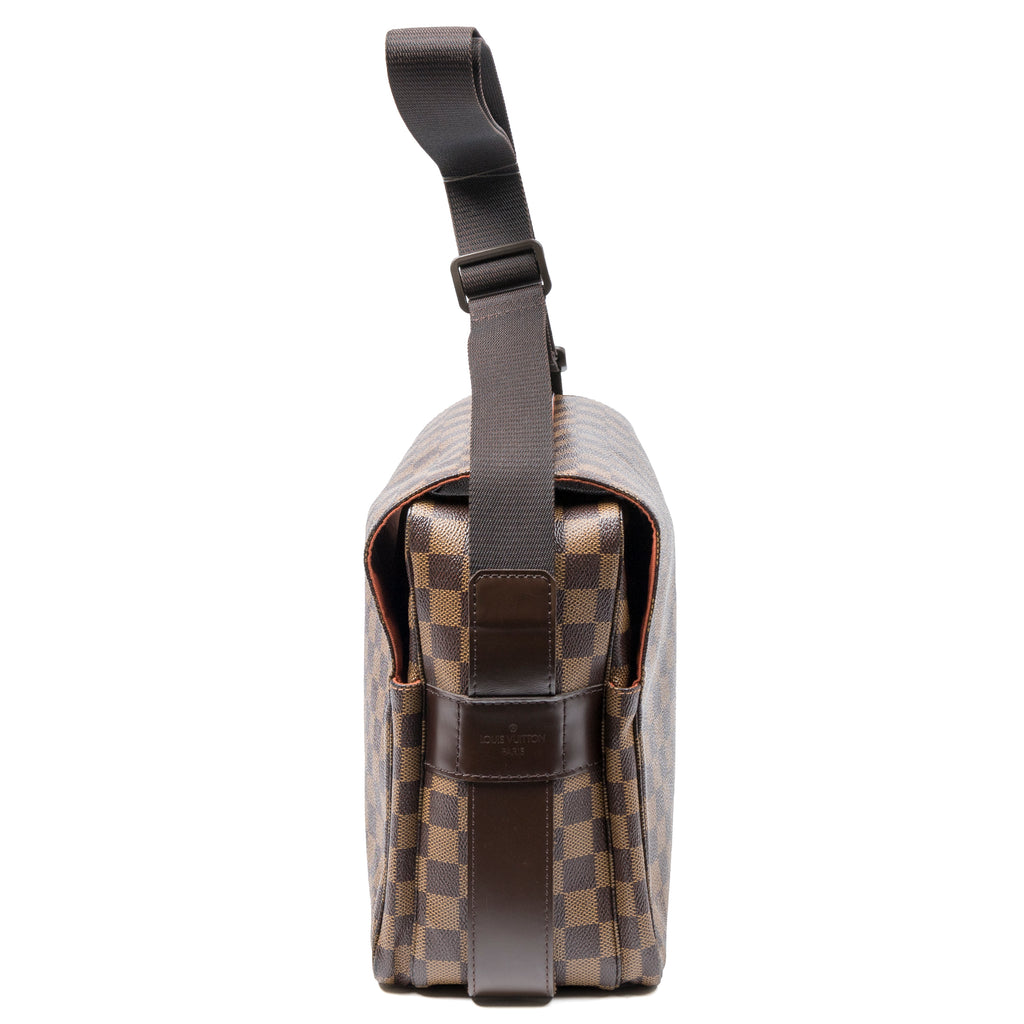 Shoulder Bag Naviglio Brown Damier Ebene