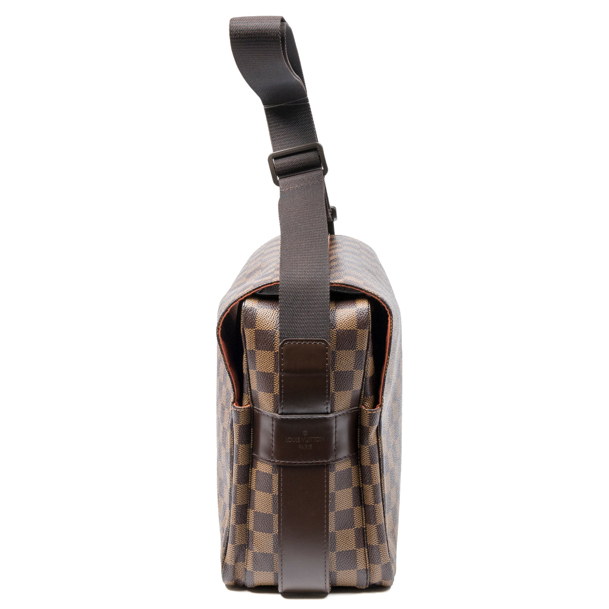 Shoulder Bag Naviglio Brown Damier Ebene