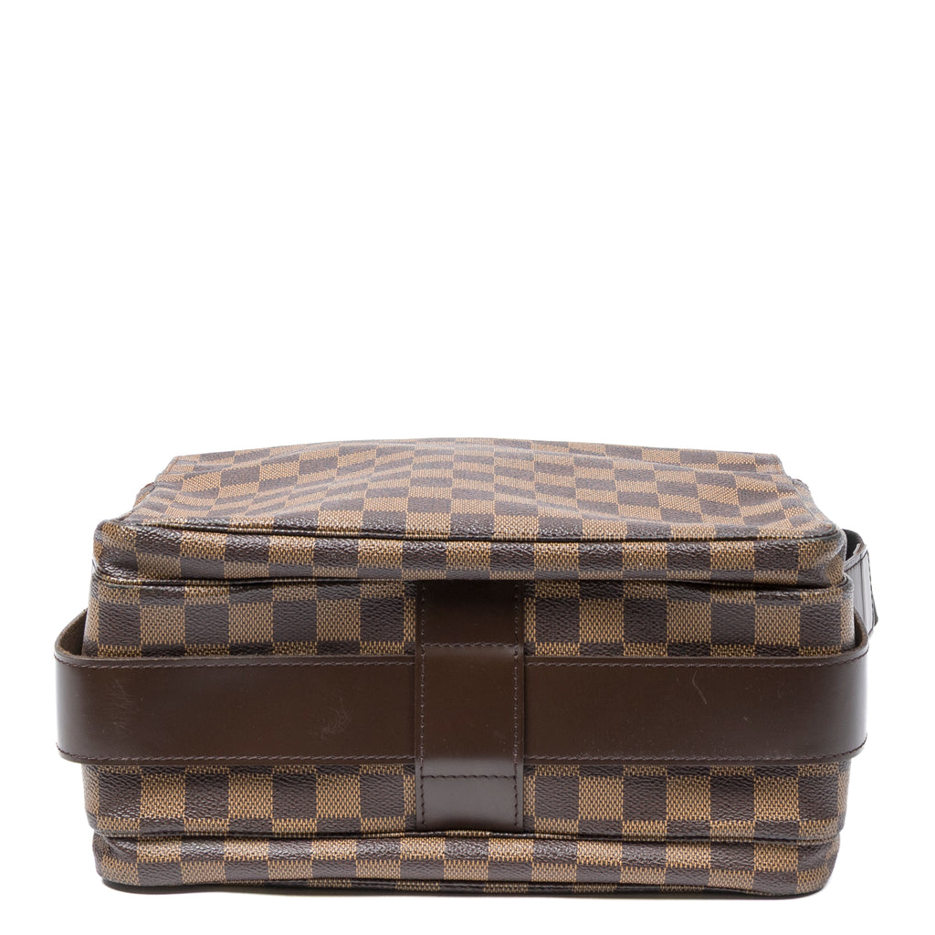 Shoulder Bag Naviglio Brown Damier Ebene