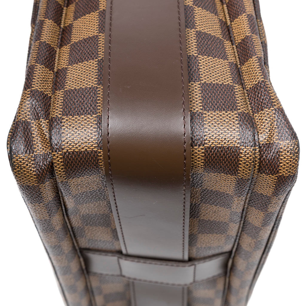 Shoulder Bag Naviglio Brown Damier Ebene