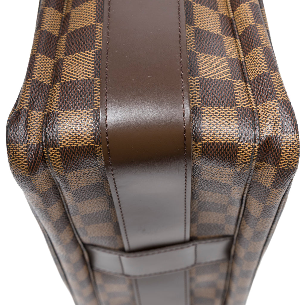 Shoulder Bag Naviglio Brown Damier Ebene