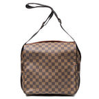 Shoulder Bag Naviglio Brown Damier Ebene