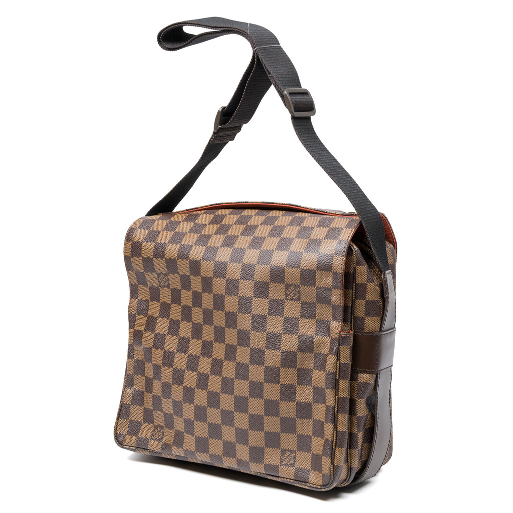 Shoulder Bag Naviglio Brown Damier Ebene