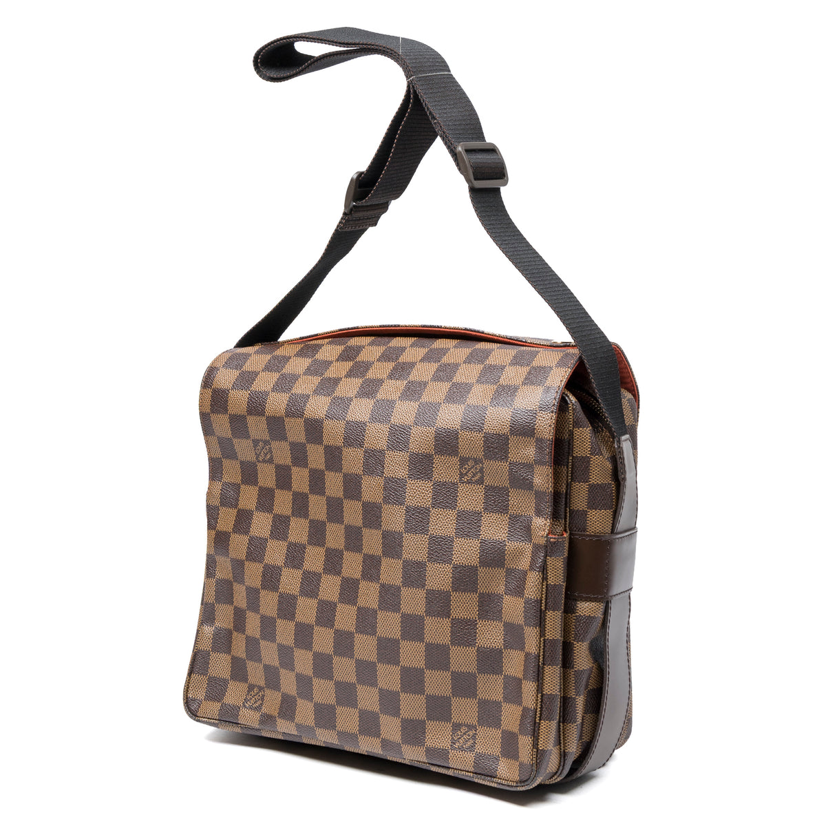 Shoulder Bag Naviglio Brown Damier Ebene