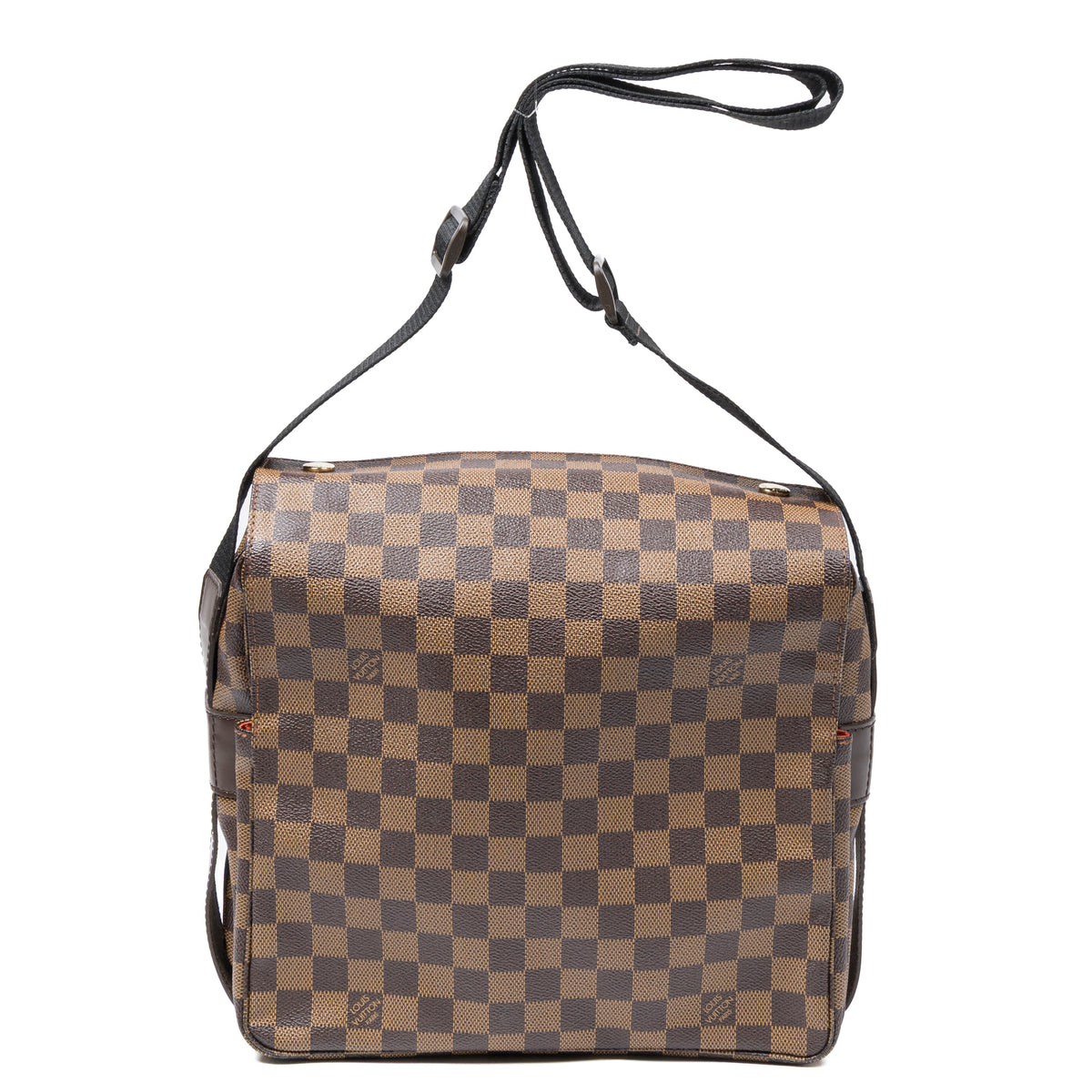Shoulder Bag Naviglio Brown Damier Ebene