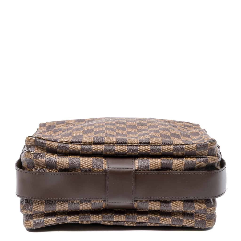 Shoulder Bag Naviglio Brown Damier Ebene