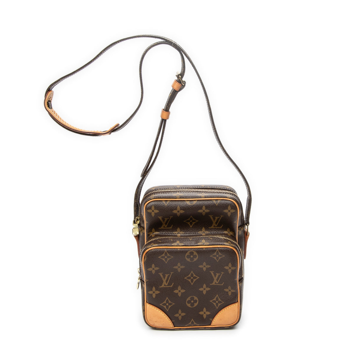 Shoulder Bag Amazone PM Brown Monogram Canvas