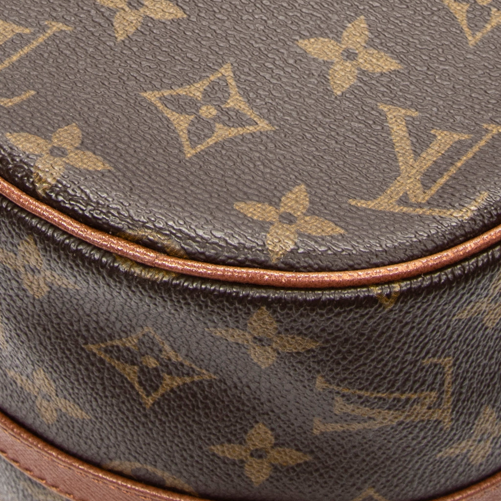 Handbag Papillon 30 Brown Monogram Canvas