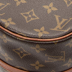 Handbag Papillon 30 Brown Monogram Canvas
