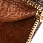 Handbag Papillon 30 Brown Monogram Canvas
