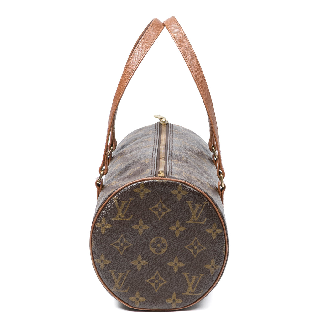 Bolso Papillon 30 Lona Monogram Marrón