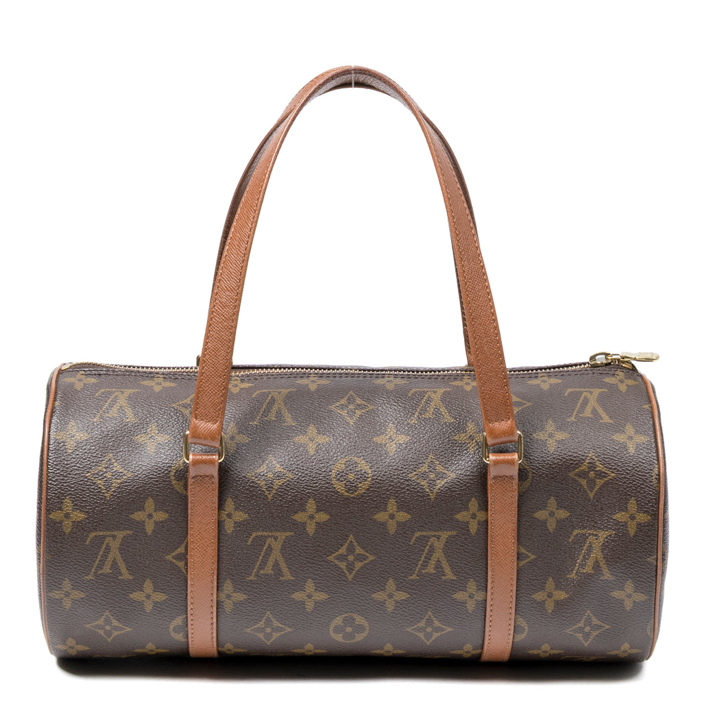 Bolso Papillon 30 Lona Monogram Marrón