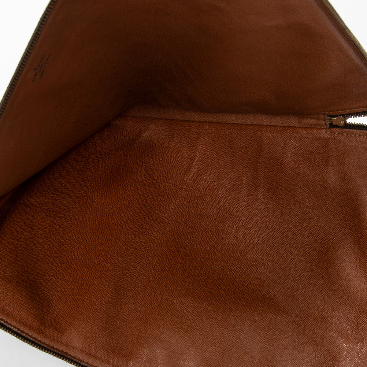 Clutch Poche Documents GM Brown Monogram Canvas