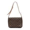 Shoulder Bag Musette Tango Brown Monogram Canvas