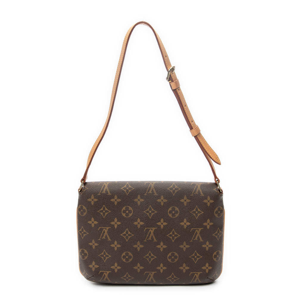 Shoulder Bag Musette Tango Brown Monogram Canvas