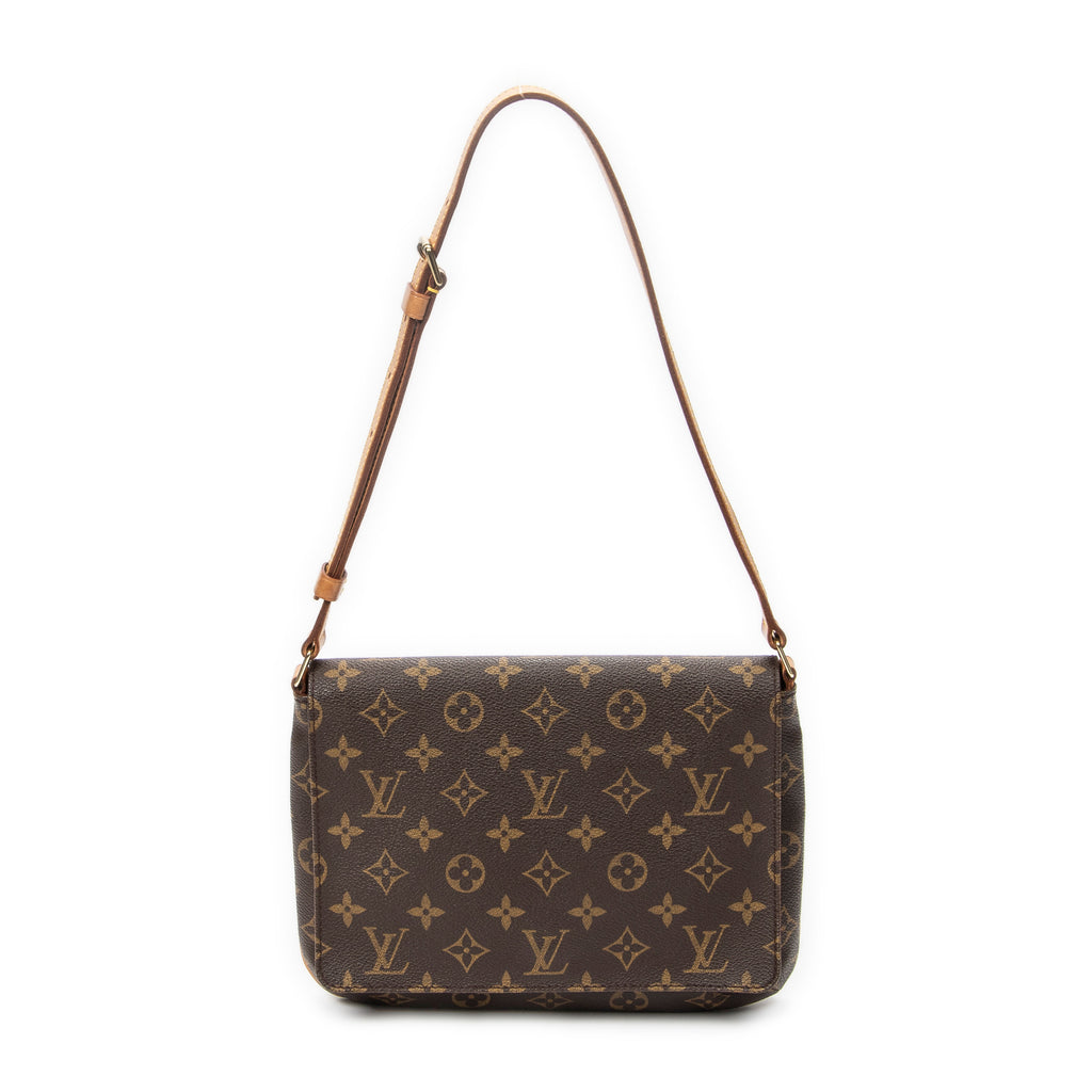 Shoulder Bag Musette Tango Brown Monogram Canvas