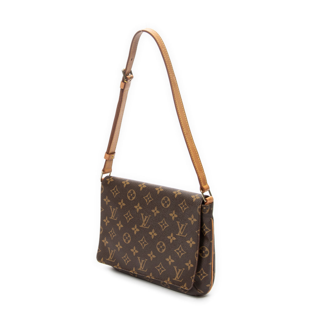 Shoulder Bag Musette Tango Brown Monogram Canvas