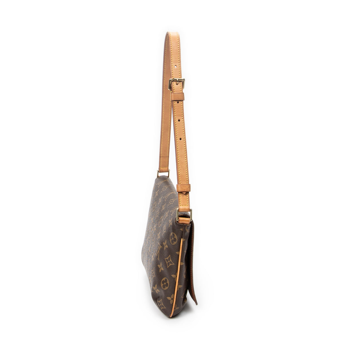 Shoulder Bag Musette Tango Brown Monogram Canvas