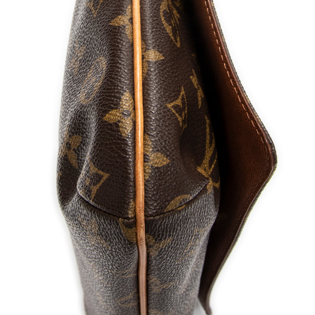 Shoulder Bag Musette Tango Brown Monogram Canvas
