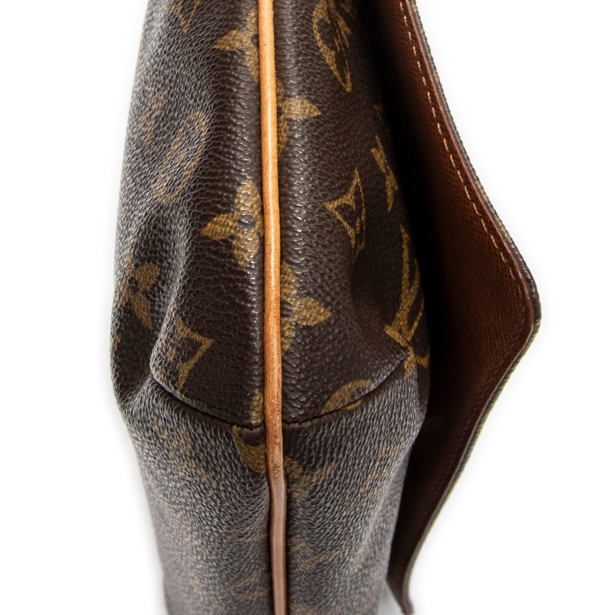 Shoulder Bag Musette Tango Brown Monogram Canvas