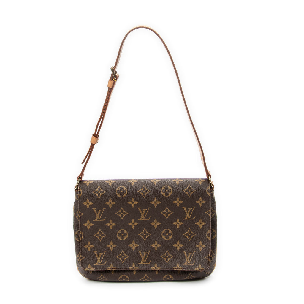 Shoulder Bag Musette Tango Brown Monogram Canvas