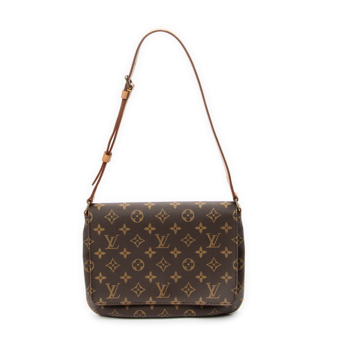 Shoulder Bag Musette Tango Brown Monogram Canvas