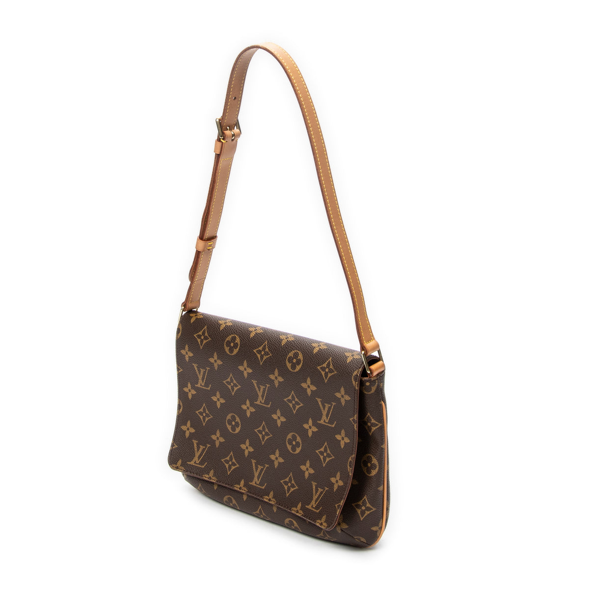 Shoulder Bag Musette Tango Brown Monogram Canvas
