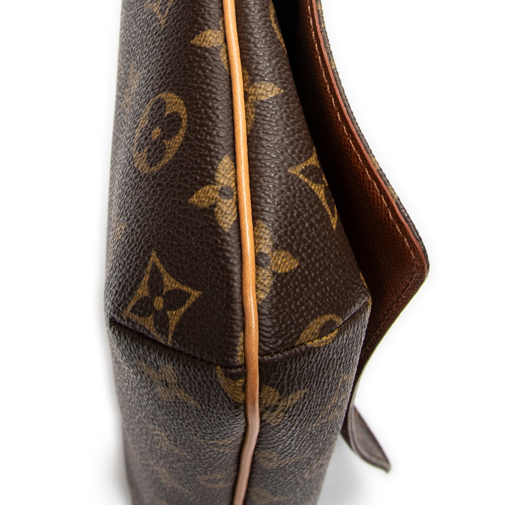 Shoulder Bag Musette Tango Brown Monogram Canvas