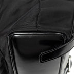 Backpack Mini Bamboo Backpack Black Nylon Canvas