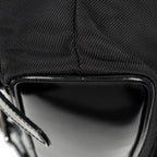Backpack Mini Bamboo Backpack Black Nylon Canvas
