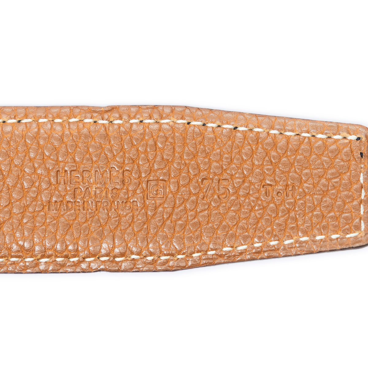 Belt Constance H Belt 75 Black Swift Leather