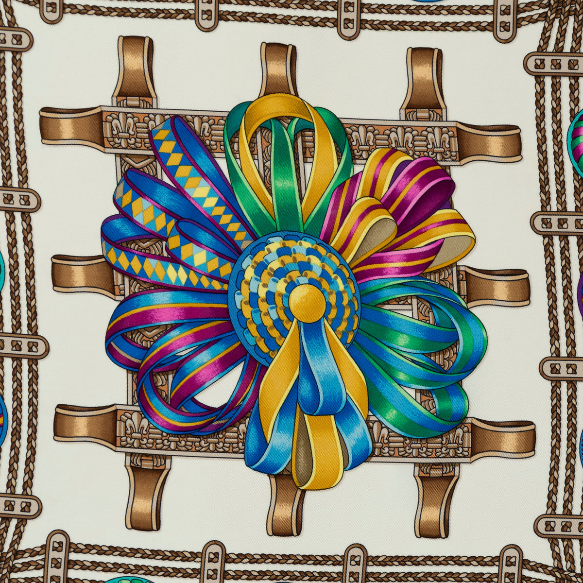 Scarf Scarf Blue 100% Twill Silk