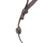 Necklace Isthme Pendant Necklace Brown Lacquered Horn