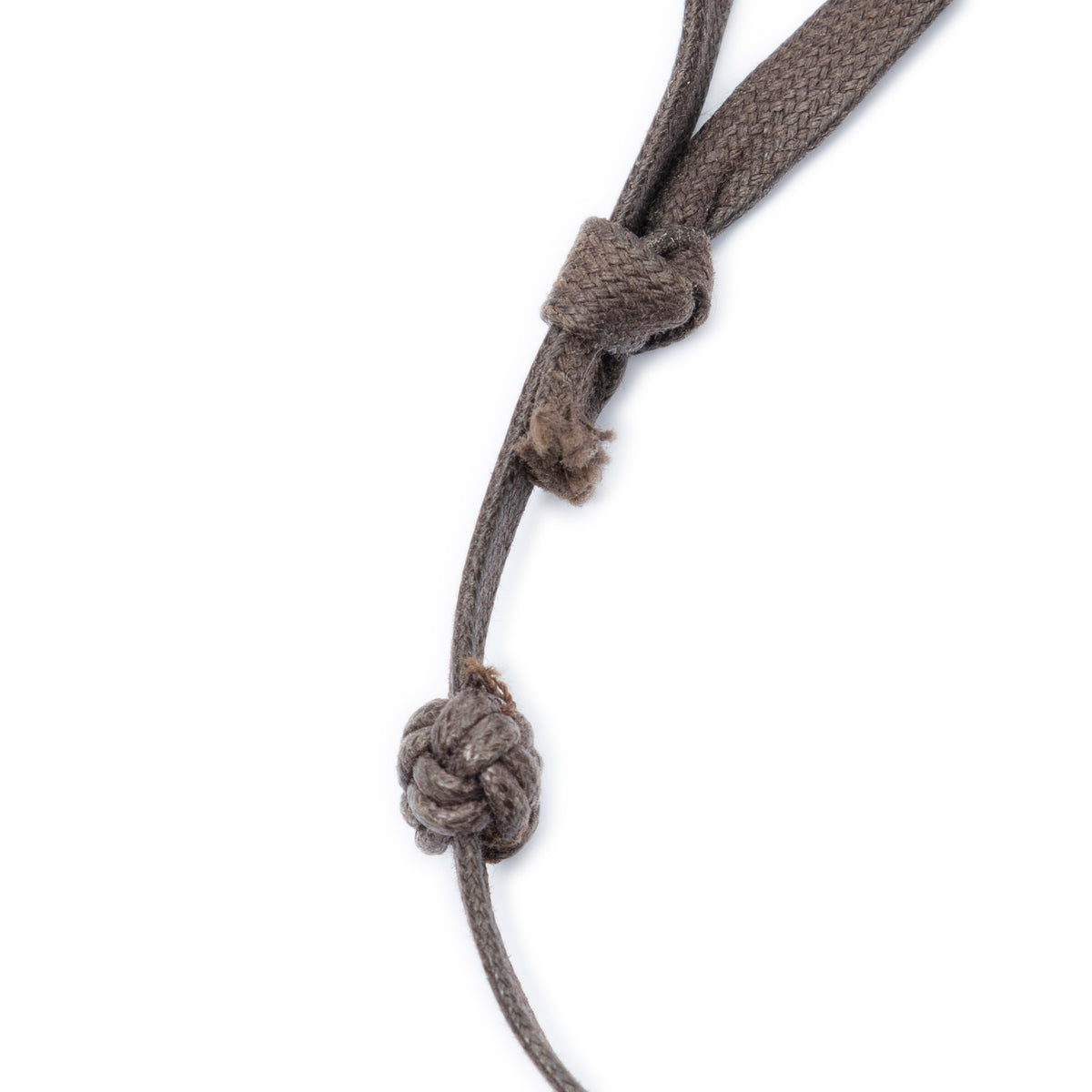 Necklace Isthme Pendant Necklace Brown Lacquered Horn