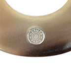 Necklace Isthme Pendant Necklace Brown Lacquered Horn