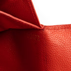 Clutch Curieuse Wallet Red Monogram Empreinte