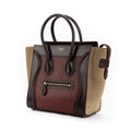 Shoulder Bag Luggage handbag M Brown Grained Leather