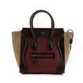 Shoulder Bag Luggage handbag M Brown Grained Leather