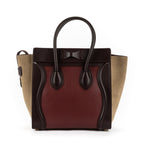 Shoulder Bag Luggage handbag M Brown Grained Leather