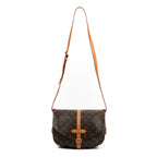 Handbag Ltd. Ed. Sofia Coppola Perforated Saumur 30 Brown Perforated Monogram Canvas